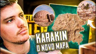 PRIMEIRA VEZ EM KARAKIN MAPA NOVO - PUBG