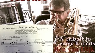 Ben van Dijk - basstrombone tribute to Roberts Roberts - D. Brubeck