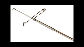 Работа с узловязом Thompson. How To Use Whip Finish Thompson Fly Tying Tool
