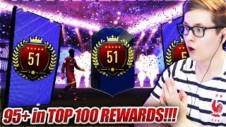 wir ziehen 95+ in TOP 100 REWARDS!! ??? FIFA 18 Fut Champions ? Pack Opening