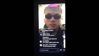 BEXEY говорит на русском ( друг LIL PEEP)/ BEXEY speaks Russian
