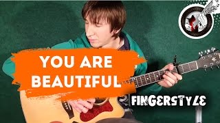 James Blunt - You're beautiful - solo guitar (+урок и табы)