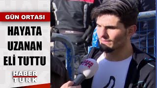 Elazığ depreminde Aydın çiftini enkazdan kurtaran Suriyeli genç Habertürk'e konuştu