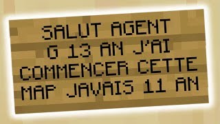 UN ABONNE DE 11 ANS A MIS 2 ANS A FAIRE CETTE MAP MINECRAFT !!