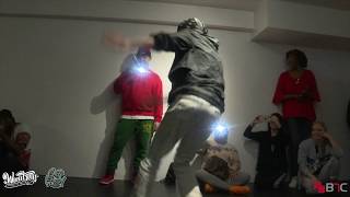 Krazy With A K/Mauy Tai Vs  Mantis/Styleski  - 2nd Round - Get Fresh Vol. 18 - Wondrous Studio - BNC