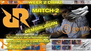 [ PEMBALASAN ] RRQ vs AEROWOLF GFLX [ MATCH 2 ] - MPL ID SEASON 5.