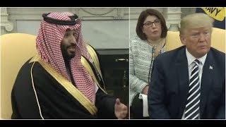 Saudi Crown Prince Mohammad bin Salman SHOCKS President Donald Trump at White House Meeting