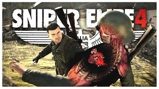 SNIPER ELITE 4 - I SEE DEAD PEOPLE! : Abrunza Monastery (Misson 5 Campaign)