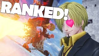 GOD TIER CHEF! SANJI VINSMOKE Online Ranked Gameplay: Jump Force 1080p 60fps