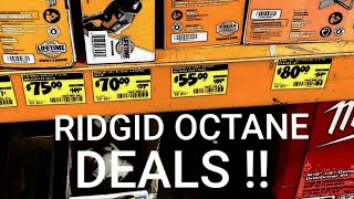 RIDGID OCTANE STARTING TO HIT THE CLEARANCE SECTION (July 2019)