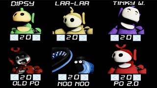 6/20 MODE - MAX BOTS, MAX DIFFICULTY + SECRET ENDING | FIVE NIGHTS AT TUBBYLAND 2 | FNATL 2 NIGHT 7