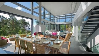 Modern log home Custom Home II