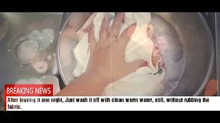 Washing care on your Aida fabric for cross stitch cherubs design