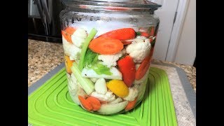 Закуска "НАРАСХВАТ". Маринованные Овощи за Сутки. Готовить Просто, Хрустит Вкусно! Vegetables