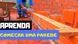 COMO FAZER UMA PAREDE DE TIJOLO PERFEITA PASSO A PASSO DIY