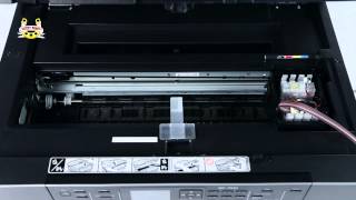 Установка СНПЧ на принтер Epson WorkForce 7510