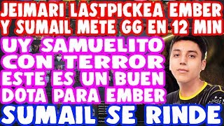 JEIMARI SACA AL PROHIBIDO EMBER Y SUMAIL TIRA GG EN 12 MINUTOS | DOTA 2
