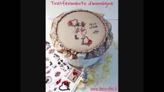 TRASFERIMENTO D'IMMAGINE SU STOFFA by Decomania