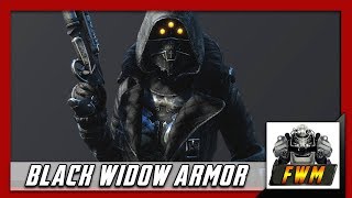 Fallout 4 Armor Mods Black Widow PC/Xbox/PS4