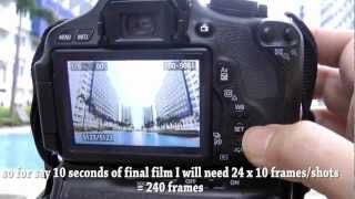 HDR Time-lapse with Magic Lantern and Canon T3i 600D Part 1