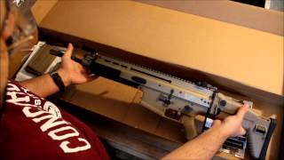 Taktik Airsoft Unboxing and Overview of WE Tech SCAR H GBB