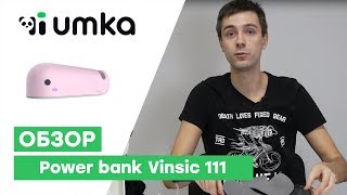 POWER BANK VINSIC 111 / Обзор и распаковка портативного зарядного устройства