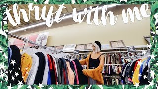 Come Thrift With Me | 50% Off EVERYTHING Thrift Store Sale | MASSIVE Fall Try On Thrift Haul