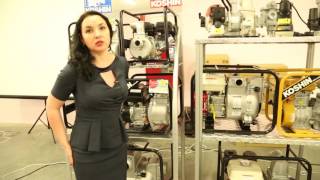 Мотопомпы Koshin KTH 100X  и Koshin STH-100X сравнение