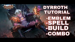 Tutorial Hero Dyrroth Mobile Legends Bang Bang || Mobile Legends Bang Bang Indonesia