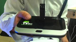 CS918S Android Set Top TV Box Allwinner A31S Quad Core Built in 5.0MP Camera