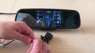 Зеркало-регистратор Prime-X 043/105 на ОС Android, с навигатором, WIFI, FM трансмиттером.