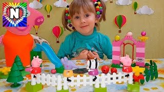 Настя и детская площадка Игрушки Настюшик