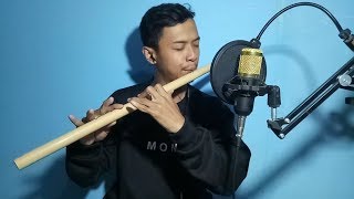 Adek Berjilbab Biru - Cover Suling Bambu