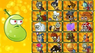 Plants vs Zombies 2 - Frijol Laser vs Todos los Zombis