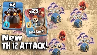 2 Max Lava + 23 Max Balloon :: NEW TH12 WAR 3 STAR ATTACK STRATEGY 2019 (Updated) Clash of Clans