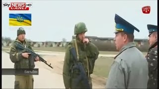 Ukraine War - Russian troops fire first at Ukrainian army personnel in Crimea
