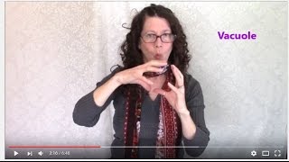 ASL Biology terms: Plant and Animal Cells: How to interpret