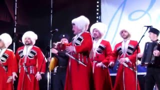 Кубанский Казачий Хор в Крыму в день РЕФЕРЕНДУМА 16 марта 2014
