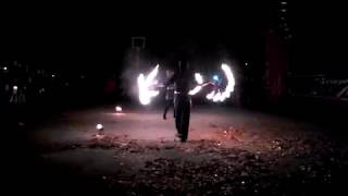 141017 фаер шоу на день поселка Балабино