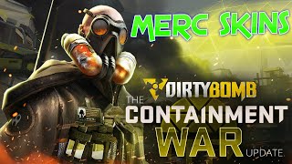 Dirty Bomb - Containment War Merc Skins