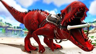 Taming an ENORMOUS INDOMINUS REX! | ARK ULTRA Modded #39