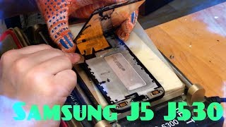 Разборка Samsung J530 Galaxy J5 (2017) - замена дисплея