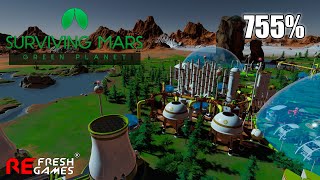 #10 Голубое небо и первые леса на Марсе! - Surviving Mars: Green Planet DLC
