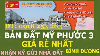 Bán đất khu đô thị Bình Dương giá 1,3 triệu m2