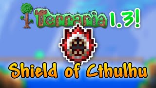 Shield of Cthulhu | Terraria 1.3 - New Item - Expert Mode - Awesome Dual Wielding Accessory!