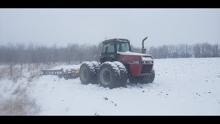 Winter is here!!!.....John Deere 3710 Plow