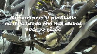 Smontaggio e Montaggio Frizione Blocco Derbi (D50B)