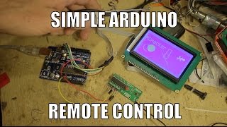 Simple Arduino 4 channel radio control. RCHacker #68