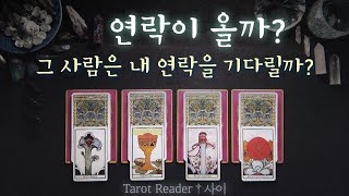 [타로:연애/대인관계] 그 사람에게 연락이 올까? 내 연락, 기다리고 있을까? :사이타로: