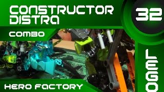Constructor Distra - Обзор LEGO Hero Factory Combo models Summer Set 2014